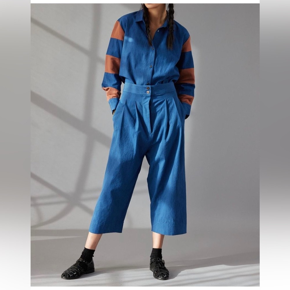 Caron Callahan Joseph pant in Indigo Chambray